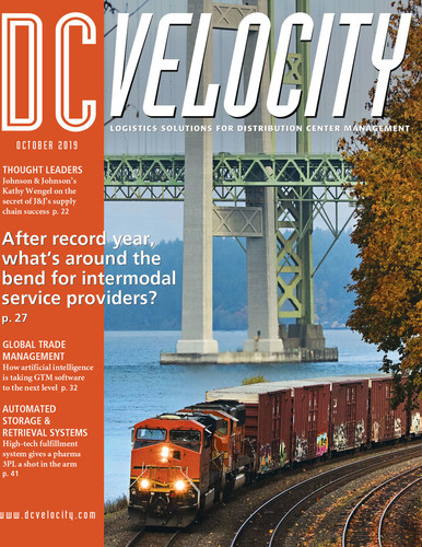 DC Velocity - October 2019 Mobile Cover